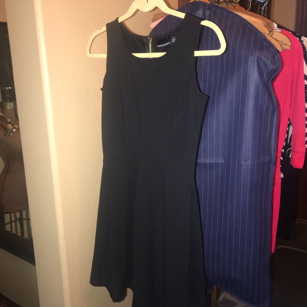 Black Fit and Flare Dress